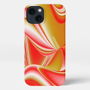 Love and Gold Abstract 3D Rainbowart iPhone 13 Case