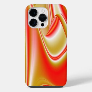 Love and Gold Abstract 3D Rainbowart iPhone 14 Pro Max Case