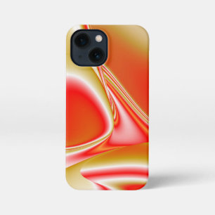 Love and Gold Abstract 3D Rainbowart iPhone 13 Mini Case