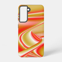 Love and Gold Abstract 3D Rainbowart