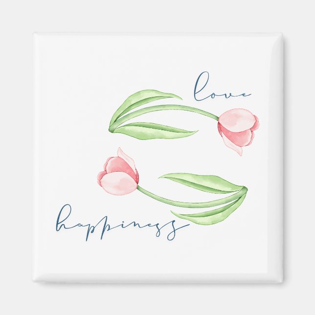 Love and Happiness Magnet (Front)