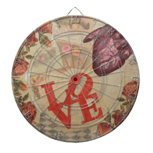 Love and Hearts Dartboard