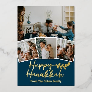 Love and Light Hanukkah family photo Collage