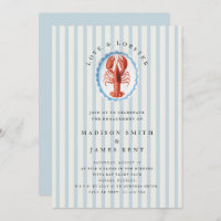 Love and Lobster Nautical Beach Engagement Party