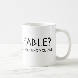 LOVE AND OTHER FABLES Aesop Coffee Mug