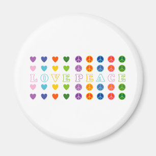 Love and Peace (02) Magnet