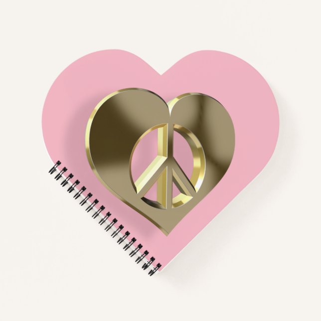 Love and peace notebook (Front)