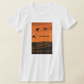 Love and Peace Women's T-Shirt