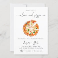 Love and Pizza Engagement Party