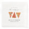 Love and Pizza Rehearsal Dinner Paper Napkin