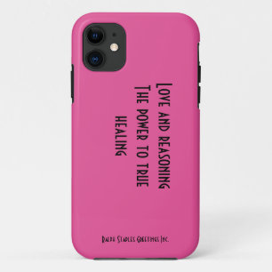 Love and reasoning iPhone 11 case