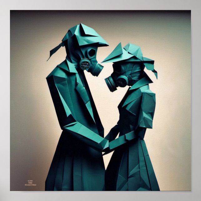 LOVE AND RESISTANCE Origami 2 Poster (Front)