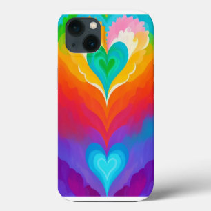 Love And Romance Hearts iPhone 13 Case