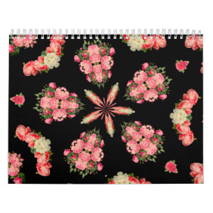 Love and Romance Roses and Heart Cookies Calendar