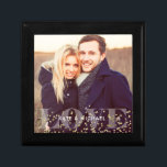 Love and Sparkles Photo Gift Box<br><div class="desc">Elegant and simple personalised photo design perfect for mother's day,  as a wedding or anniversary gift,  graduation gift,  etc.</div>