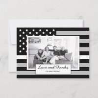 Love and Thanks EMS Thin White Line Family Photo