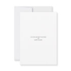 Love and Thanks | Newlywed Plaid Christmas Photo