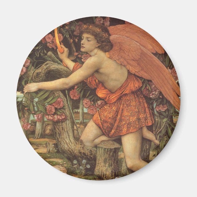 Love and the Maiden by John Stanhope Magnet (Front)