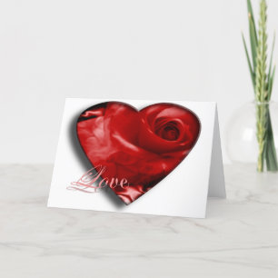Love And Valentine Greeting Card