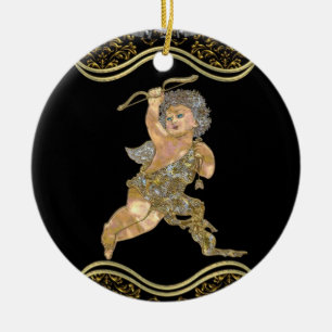 Love Angel Ceramic Tree Decoration