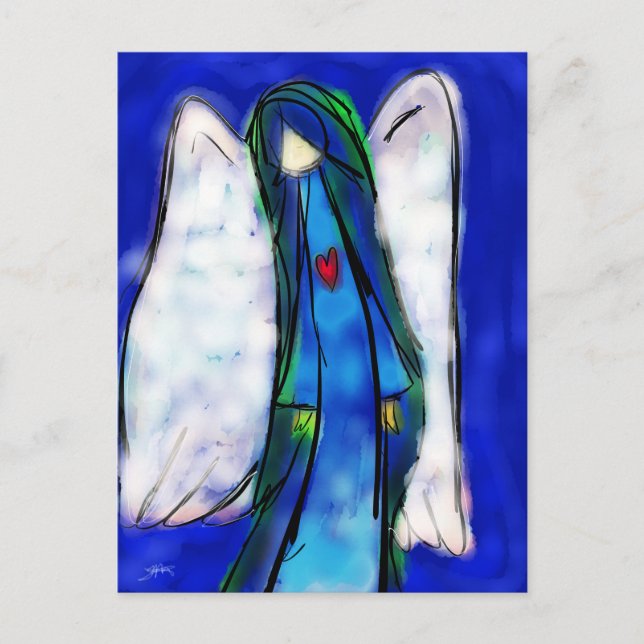 Love Angel Postcard (Front)