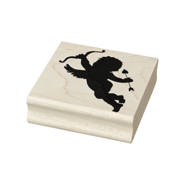 Love Angel with Bow and Arrow Rubber Stamp (Stamp)