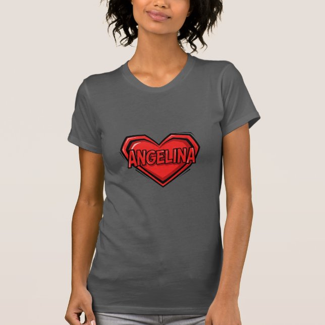 Love Angelina T-Shirt (Front)