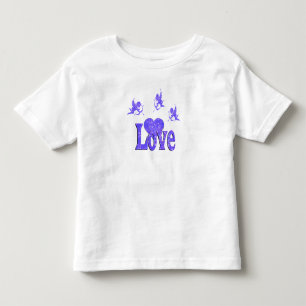 Love Angels With Love Logo And Heart, Toddler T-Shirt