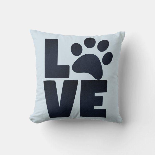 LOVE ANIMAL LOVER CAT PILLOWS (Front)