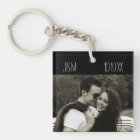 Love Anniversary Couple Photo Date Initials