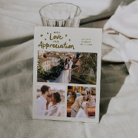 Love Appreciation Wedding Multi Photo Cream