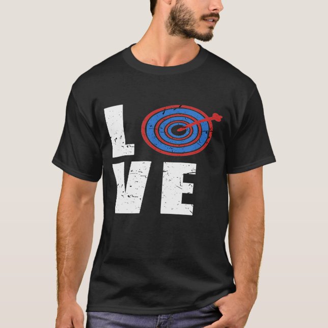 Love Archery Distressed T-Shirt (Front)