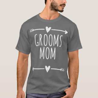 Love Arrows Hearts Funny Grooms Mum T-Shirt