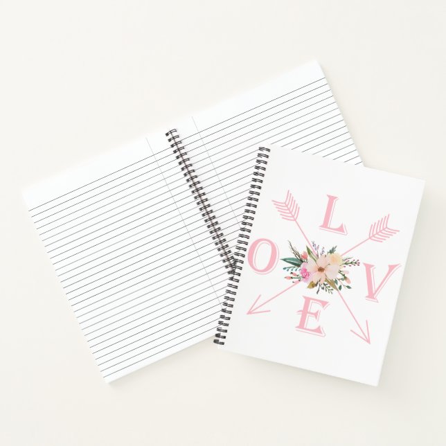 Love arrows notebook (Inside)