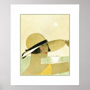 Love. Art Deco Valentine's Day Gift Print