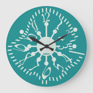 LOVE ART KLOCK DEFORMED DAKILIANO BY MASANSER LARGE CLOCK