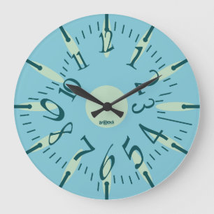 LOVE ART KLOCK DEFORMED DAKILIANO BY MASANSER LARGE CLOCK