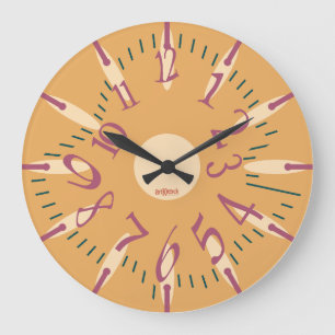 LOVE ART KLOCK DEFORMED DAKILIANO BY MASANSER LARGE CLOCK