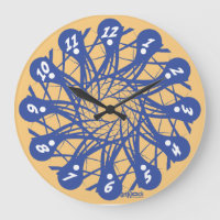 LOVE ART KLOCK GRAPHIC LINE IN MOTION BY MASANSER