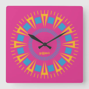 LOVE ART KLOCK MODEL TOPMEX BY MASANSER SQUARE WALL CLOCK