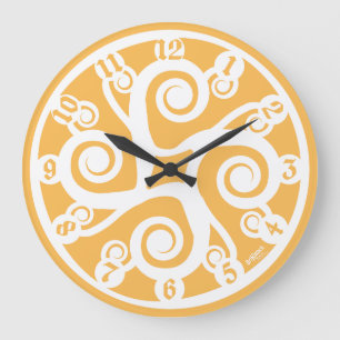 LOVE ART KLOCK MULTI CELTIC SIMBOLS BY MASANSER LARGE CLOCK