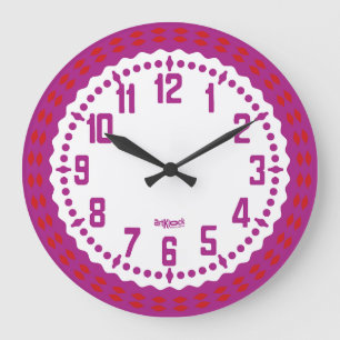 LOVE ART KLOCK OLIVENZA EXT BY MASANSER LARGE CLOCK