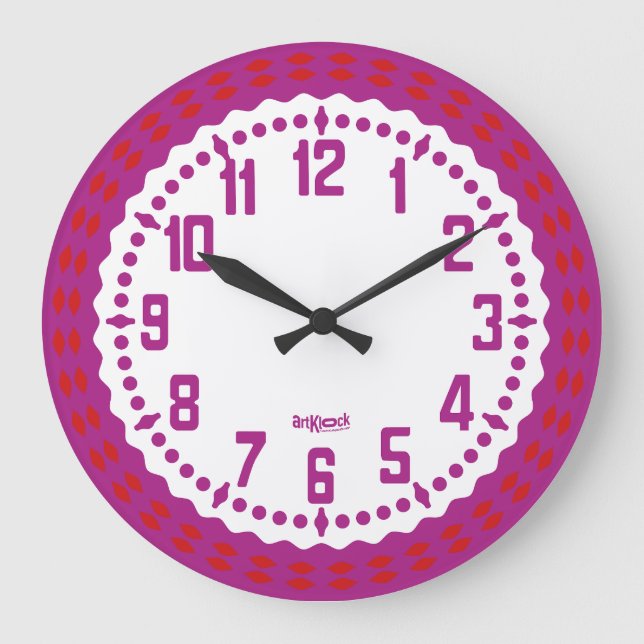 LOVE ART KLOCK OLIVENZA EXT BY MASANSER LARGE CLOCK (Front)