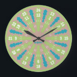 LOVE ART KLOCK TWENTY FOUR/TWELVE BY MASANSER LARGE CLOCK<br><div class="desc">LOVE ART KLOCK TWENTY FOUR/TWELVE BY MASANSER Design Registered® worldwide in SAFECREATIVE with the code 2411300250527® The fonts used in some of my designs are either my own creation or they are ADOBE CREATIVE CLOUD rights to their use paid MONTHLY. Global Registered Design at SAFECREATIVE with code 2411300250527® The typographies...</div>