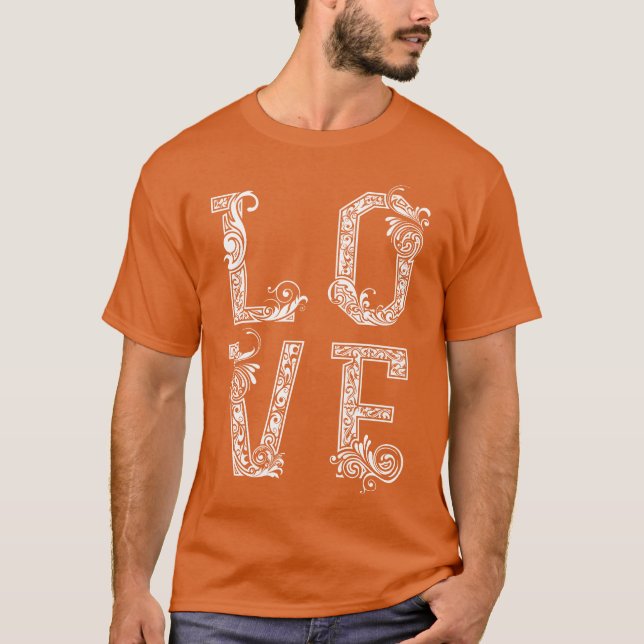 Love Art retro T-Shirt (Front)