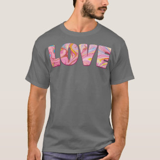 Love artistic Typography T-Shirt