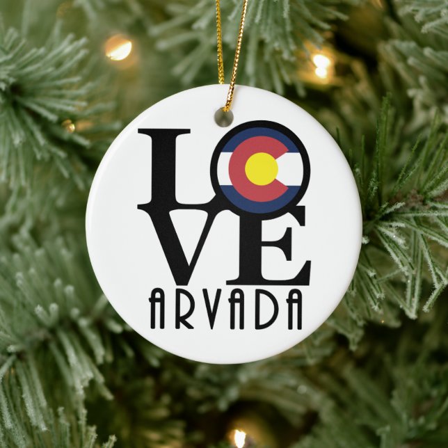 LOVE Arvada Ceramic Tree Decoration (Tree)