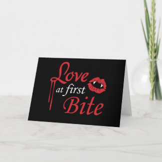 Love at First Bite Card