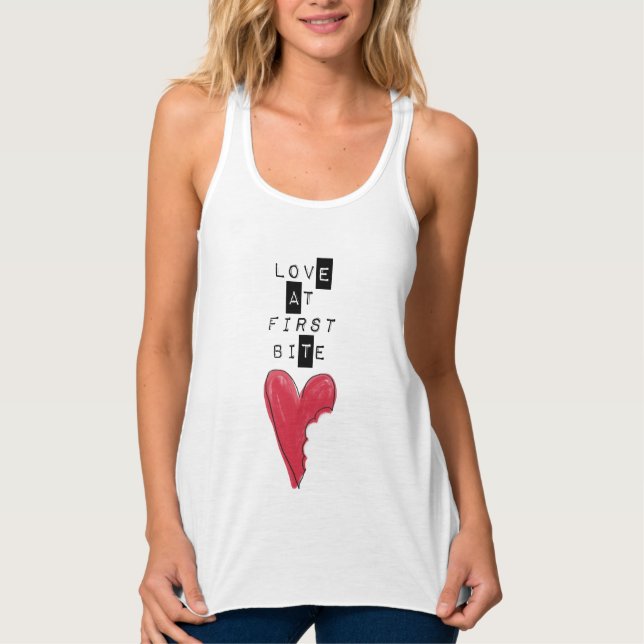 Love at First Bite Singlet (Front)