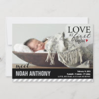 Love at First Sight | Baby Announcement